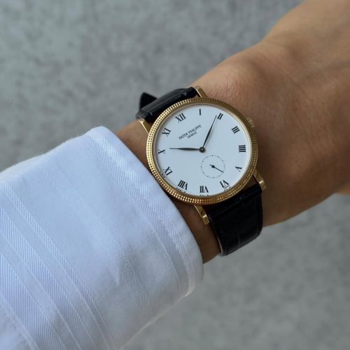 Patek Philippe Calatrava 40mm Men's 3919J Leather Strap photo review