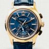 Patek Philippe Grand Complications 5905R-010 Rose Gold Blue Dial Replica Watch