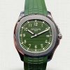 Patek Philippe Aquanaut 5168G-010 42mm Green Dial Stainless Steel Replica Watch