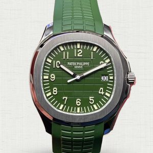Patek Philippe Aquanaut 5168G-010 42mm Green Dial Stainless Steel Replica Watch