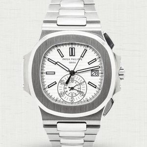 Patek Philippe Nautilus 5980/1A-019 40mm White Dial Stainless Steel Replica Watch