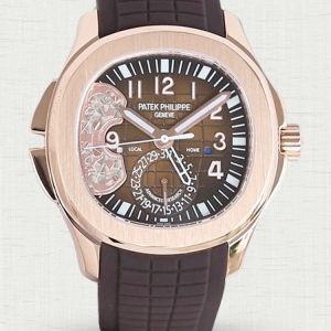 Patek Philippe Aquanaut 5650G 40.8mm Brown Dial Stainless Steel Replica Watch