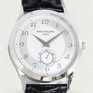 Luxury Swiss Patek Philippe Calatrava 5196P-001 Replica Watch – Elegant White Dial With Sapphire Crystal