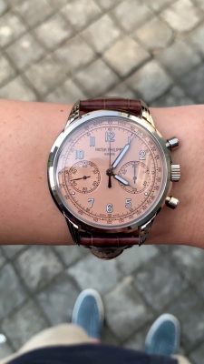Patek Philippe Grand Complications 5172G-001 41mm Salmon Dial Rose Gold Replica Watch photo review