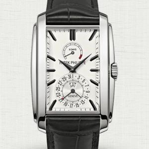 Swiss Patek Philippe Gondolo 5200G-010 Replica Watch – Elegant Silver White Dial, Luxury Men's Dress Timepiece