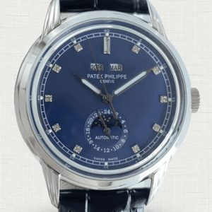 Swiss Patek Philippe Grand Complications 5396G Replica Annual Calendar Moonphase Watch – Elegant Blue Dial