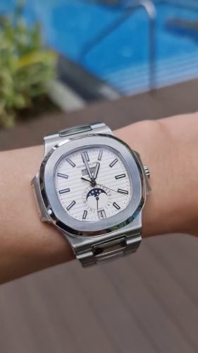 Patek Philippe Nautilus 40mm Men's 5726/1A-010 White Dial Stainless Steel photo review