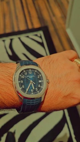 Patek Philippe Aquanaut 40mm Men's 5168G-001 Automatic photo review