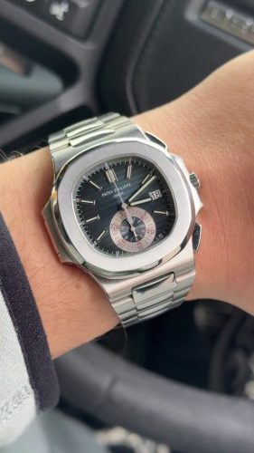 Patek Philippe Nautilus 40mm 5980/1A-001 Men's Stainless Steel Automatic photo review