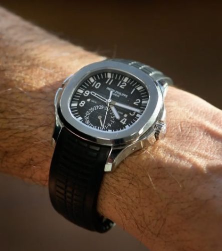 Patek Philippe Aquanaut Men's 40mm 5164A-001 Black-tone Grey Dial photo review