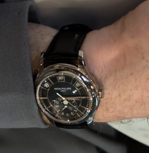 Patek Philippe Grand Complications 5205G-013 Black Dial Replica Watch photo review