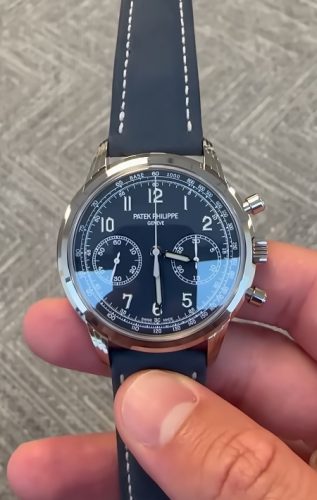 Patek Philippe Grand Complications 5172G-001 White Gold Blue Dial Replica Watch photo review