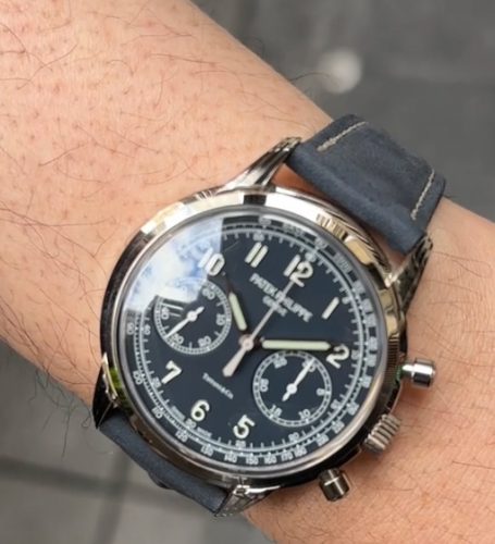Patek Philippe Grand Complications 5172G-001 White Gold Blue Dial Replica Watch photo review