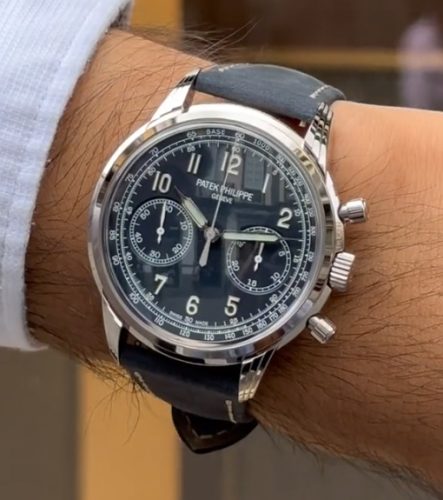 Patek Philippe Grand Complications 5172G-001 White Gold Blue Dial Replica Watch photo review