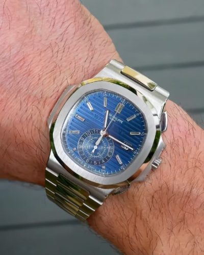 Patek Philippe Nautilus 44mm 5976/1G Men's Stainless Steel Bracelet photo review