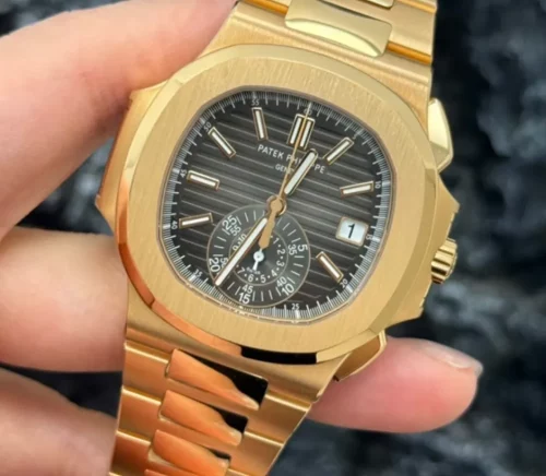 Patek Philippe Nautilus 5980/1R-001 40mm Men's Stainless Steel Black Dial photo review