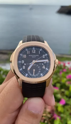 Patek Philippe Aquanaut 40mm 5164R-001 Men Brown Dial photo review