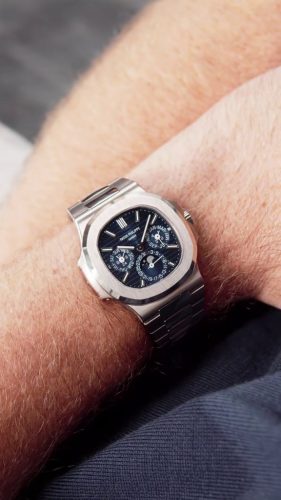 Patek Philippe Nautilus 40mm Men's 5740/1G-001 Blue Dial photo review