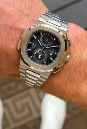 Patek Philippe Nautilus Men's 5990/1A-001 40mm Black Dial photo review