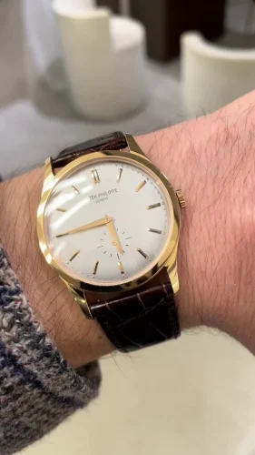 Patek Philippe Calatrava Men's 40mm 5196R-001 Asian Automatic photo review