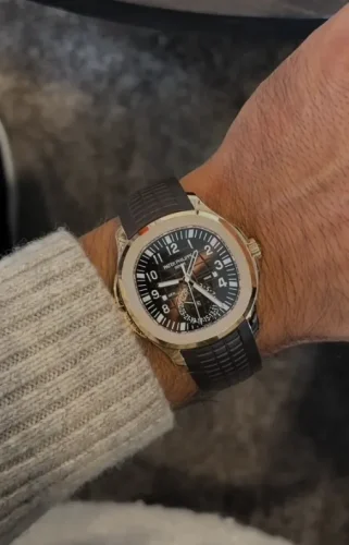 Patek Philippe Aquanaut 40mm 5164R-001 Men Brown Dial photo review
