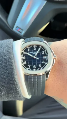 Patek Philippe Aquanaut 40mm Men's 5168G-001 Automatic photo review