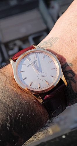 Patek Philippe Calatrava Men's 40mm 5196R-001 Asian Automatic photo review