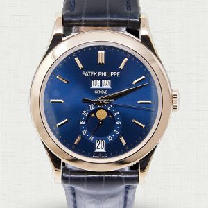 Swiss Patek Philippe Complications 5396R Replica 38.5mm Watch, Blue Dial, Elegant Luxury Timepiece