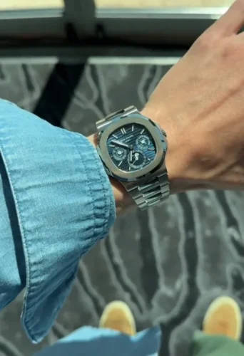 Patek Philippe Nautilus 40mm Men's 5740/1G-001 Blue Dial photo review