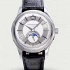 GR Patek Philippe Complications 5205G-001 Rhodium Grey & Silvery-Grey Dial Annual Calendar Moon Phase Luxury Watch First Look