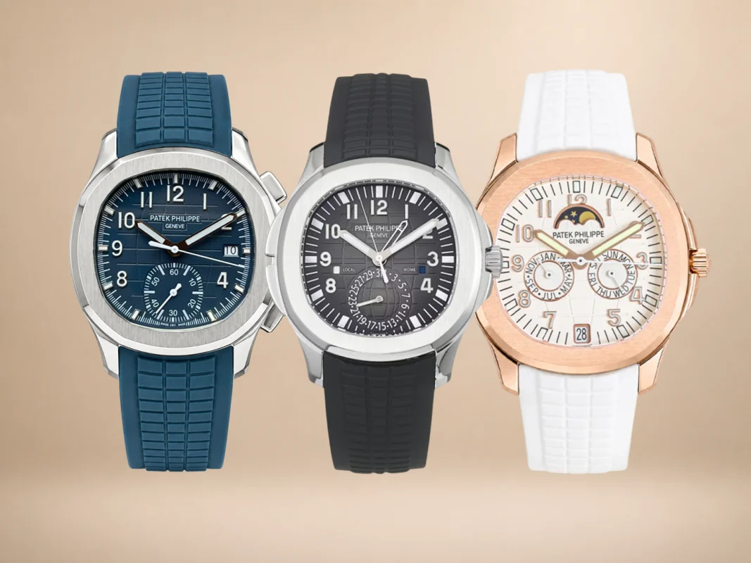 Patek Philippe Aquanaut Rubber Strap Replica Watches