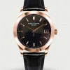 Patek Philippe Calatrava 5296 Replica Black Dial Rose Gold Tone Case 38mm Luxury Dress Watch Main Image