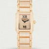 Super Clone Luxury Patek Philippe Twenty~4 4909R/50R-001 Replica Pavé Diamond Dial Rose Gold 904L Steel Case Ladies Watch Main Image