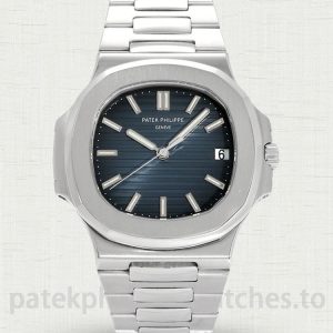 Patek Philippe Nautilus 5711 Super Clone 40mm Blue Dial Stainless Steel Men's Watch