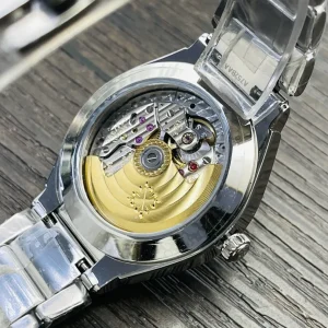 Patek Philippe Twenty~4 7300/1200A Replica White Dial Arabic Numerals Stainless Steel Case Ladies 36mm Watch Case Back
