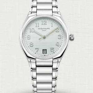 Patek Philippe Twenty~4 7300/1200A Replica White Dial Arabic Numerals Stainless Steel Case Ladies 36mm Watch Main Image