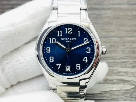 Super Clone Luxury Patek Philippe Twenty~4 7300/1200A Blue Dial Stainless Steel Bracelet 36mm Ladies Watch QC Check