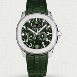 Super Clone Patek Philippe Aquanaut Luce 5261R-001 Replica Khaki Green Dial Annual Calendar 39.9mm Case Watch Main Image