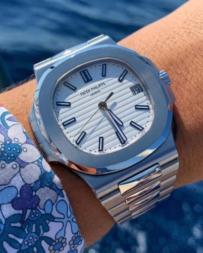Patek Philippe Nautilus 5711 Super Clone 40mm White Dial Stainless Steel Men's Watch photo review