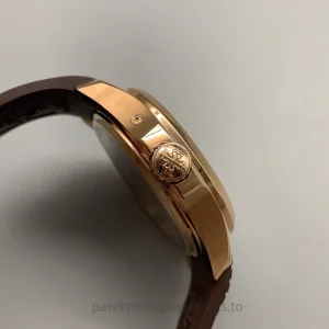 Patek Philippe Aquanaut 5164R-001 Super Clone Rose Gold ToneLeft case profile