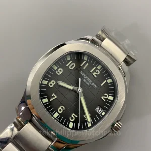 Patek-Philippe-Aquanaut-51671A-001-Replica-40.8mm-Automatic-Mens-Luxury-Watch-with-Anthracite-Dial-Dial-Detail-1