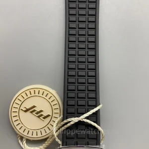Patek-Philippe-Aquanaut-5267200A-001-Super-Clone-Womens-Automatic-Watch-38.8mm-Black-Dial-Diamond-Bezel-Black-Rubber-Strap-Strap