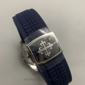 Patek Philippe Aquanaut 5650G-001 Replica — 40.8mm, Blue Embossed Dial-10