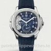 Patek Philippe Aquanaut 5650G-001 Replica — 40.8mm, Blue Embossed Dial-11