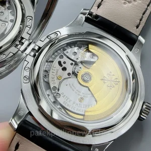 Patek-Philippe-Calatrava-5227G-010-Replica-39mm-Automatic-Mens-Dress-Watch-with-Black-Lacquer-Dial-Officer-Style-Caseback-Movement1