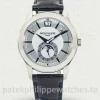 Patek Philippe Complications 5205G-001 Replica 40mm Automatic Men's Annual Calendar Dress Watch with Silver & Rhodium Dial-Main Image