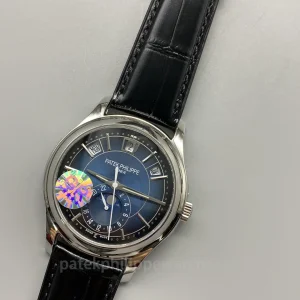 Patek-Philippe-Complications-5205G-013-Replica-40mm-Blue-Black-Gradient-Dial-Mens-Automatic-Dress-Watch-with-Moon-Phase-Annual-Calendar-Dial-Detail-1