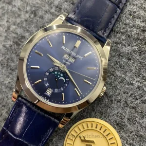 Patek Philippe Complications 5396G-017 Super Clone 904 Steel Blue Gradient Diamond Dial Front view1