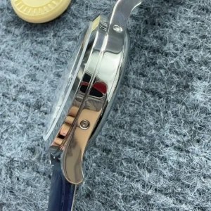 Patek Philippe Complications 5396G-017 Super Clone 904 Steel Blue Gradient Diamond Dial Left case profile