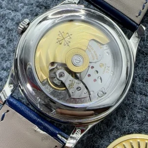 Patek Philippe Complications 5396G-017 Super Clone 904 Steel Blue Gradient Diamond Dial Watch case back